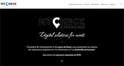 Desktop Screenshot of mycheckexperience.com