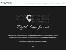 Tablet Screenshot of mycheckexperience.com